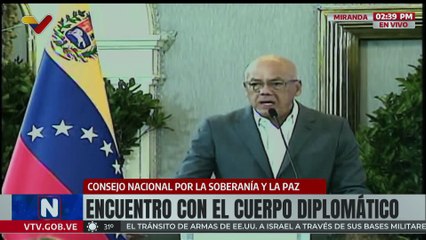 Delcy Rodríguez - Encuentro con el cuerpo diplomático - 29.09.2025
