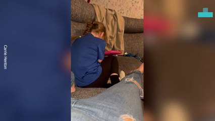 Young Girl Sobs After Seeing Her Dads Potato Head