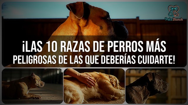 ¡Top 10 Razas de Perros Más Peligrosas que Debes Conocer!