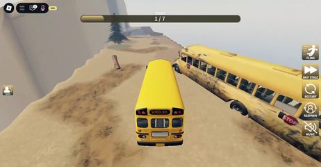 I Almost Crashed in Dangerous Bus Driving 🚌 Roblox Gameplay