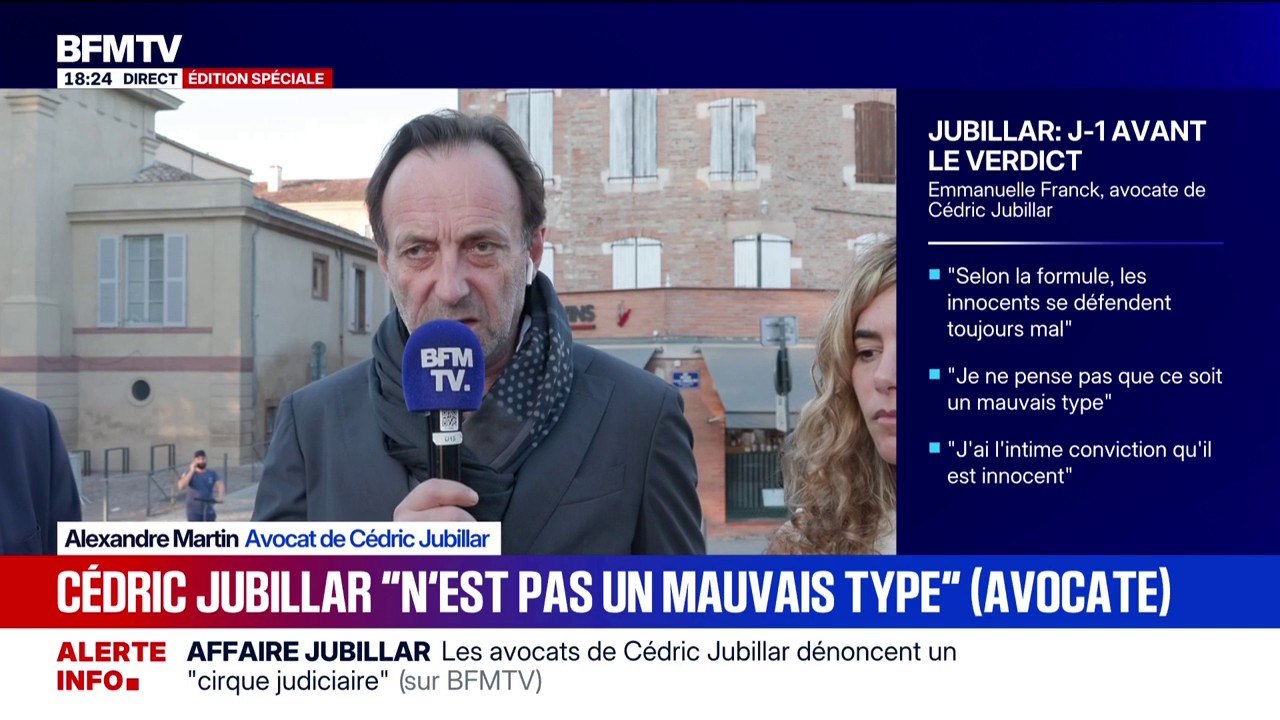 Procès de Cédric Jubillar: "C'est un dossier où il n'y a pas de preuve, où il n'y a pas de certitudes", dit Me Alexandre Martin, son avocat