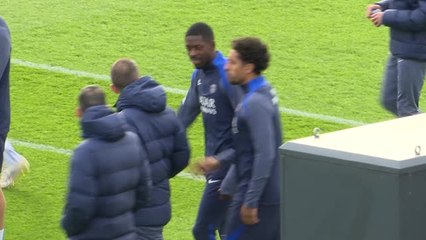 PSG - Dembélé, Marquinhos, Doué et Kvara de retour à l’entraînement
