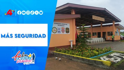 San Rafael del Sur: nueva estación de bomberos 🚒 refuerza seguridad y respuesta a emergencias