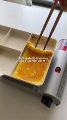 after a long night shift, I still made him lunch. tired, but worth it #lunchbox #bento #cooking