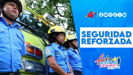 Bomberos Unidos y Policía refuerzan seguridad de comerciantes de pólvora en Managua 🚨