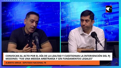 Convocan al acto por el Día de la Lealtad y cuestionan la intervención del PJ Misiones