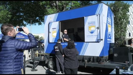 In California il simulatore che riproduce un sisma di magnitudo 7