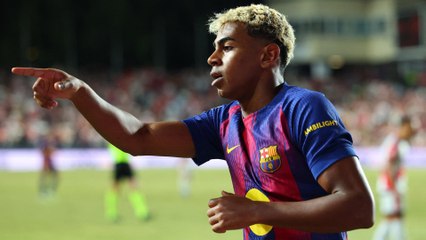 Yamal returns and brings magic to Barcelona's training