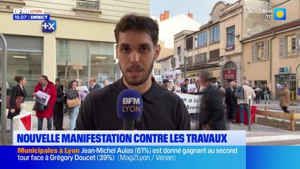 Avenue des Frères Lumière : nouvelle manifestation contre les travaux