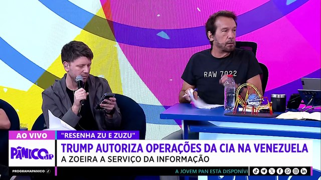 RESENHA ZU E ZUZU: TRUMP X MADURO X CIA X VENEZUELA X MARCO RUBIO X MAURO VIEIRA X EDUARDO BOLSONARO