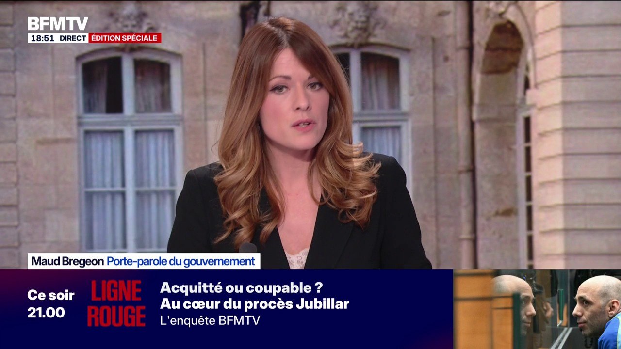 Non-censure: le PS "a fait preuve de responsabilité. Bien plus que certains de leurs collègues de gauche ou d'extrême gauche dans l'hémicycle", dit Maud Bregeon, porte-parole du gouvernement