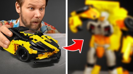 🤯🚗 CLASSIC CAR TRANSFORMED! DIY COOL TRANSFORMER Build You WON’T Believe! 🔥⚡