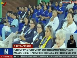 Amazonas | Congreso de Enfermeros garantiza formación permanente para trabajadores del sector salud