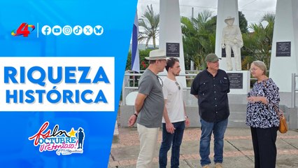 Patrimonio cultural: escultores rusos visitan Estelí para conocer su riqueza histórica