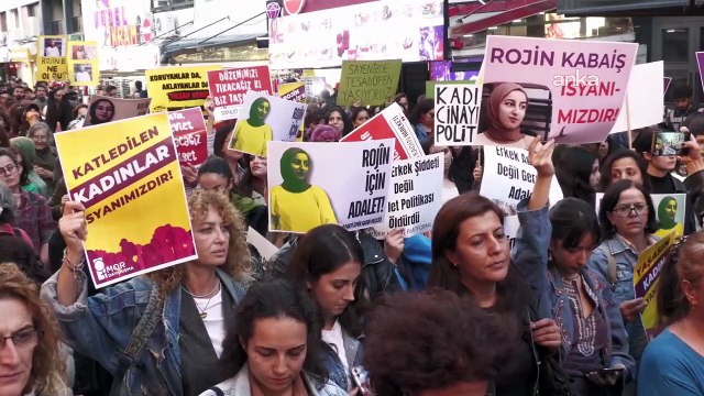 Rojin Kabaiş için İzmir’de yürüyüş: Adaletin geciktirilmesi, kadınların yaşam hakkının gaspıdır