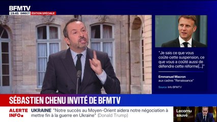 Sébastien Chenu réagit à la proposition d'"union des droites": "Je ne m'adresse pas aux Français uniquement de droite"