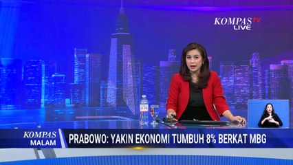 Prabowo Sebut MBG Dorong Pertumbuhan Ekonomi 8 Persen, Keracunan Tak Dapat Diterima