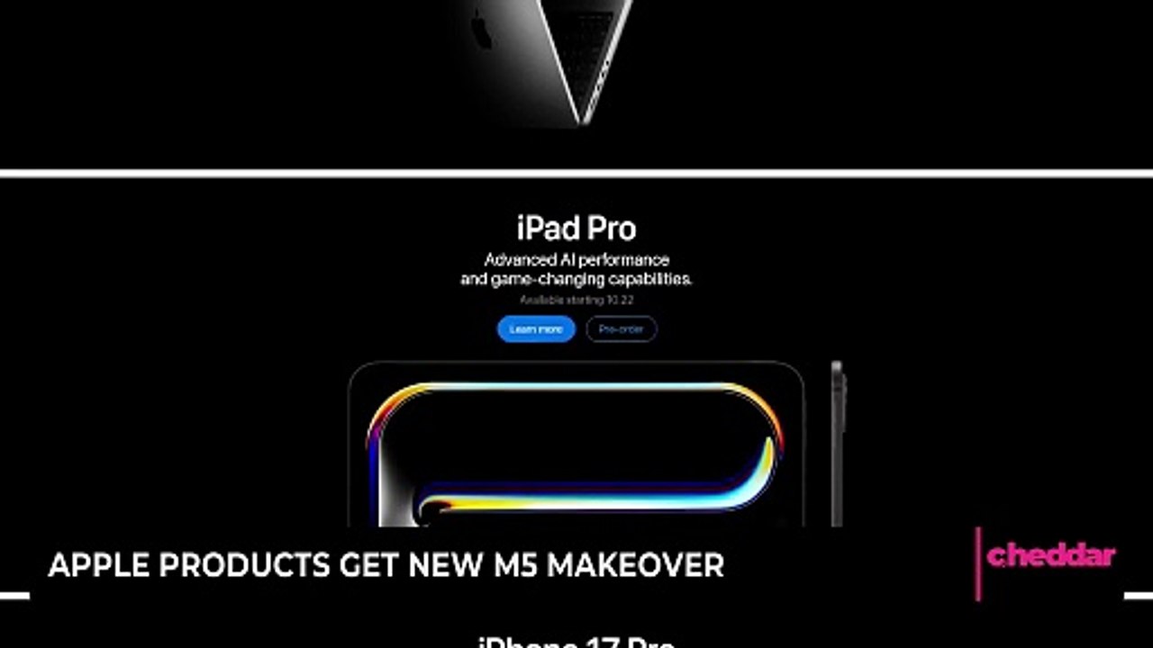 Apple Products Get New M5 Makeover