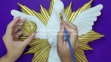 AULA 16 - Como finalizar a pintura do Divino Espírito Santo