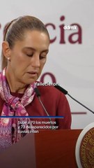 Sube a 70 la cifra de muertos por lluvias intensas y hay 72 desaparecidos