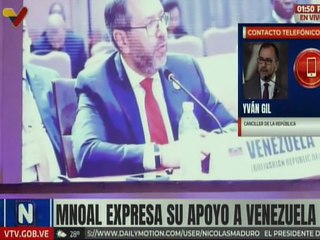 Canciller Yván Gil: Venezuela está del lado de los valores de las Naciones Unidas