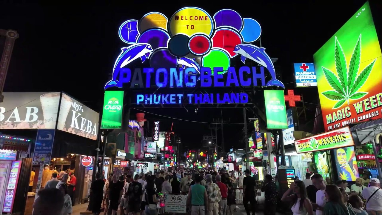 Patong Beach, Phuket (2025) 🇹🇭 4K Walking Tour