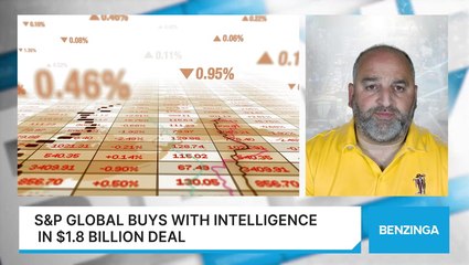 S&P Global Buys With Intelligence In $1.8 Billion Deal