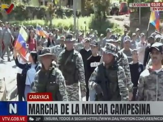 La Guaira | Milicia Campesina en Carayaca  se despliega en defensa de la patria
