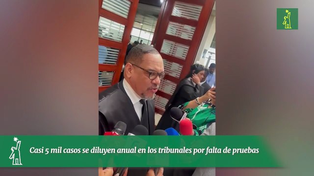 Casi 5 mil casos se diluyen anual en los tribunales por falta de pruebas