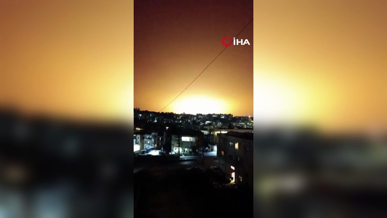 İsrail Lübnan'ı bombalıyor