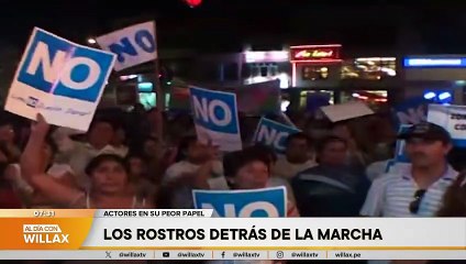 LOS ROSTROS DETRÁS DE LA MARCHA | Willax