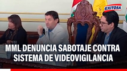 Municipalidad de Lima denuncia sabotaje contra sistema de videovigilancia: "Pretendían cortar nuestra fibra óptica"