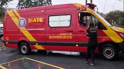 Mais um acidente de trânsito na Avenida Piquiri mobiliza equipe do Siate