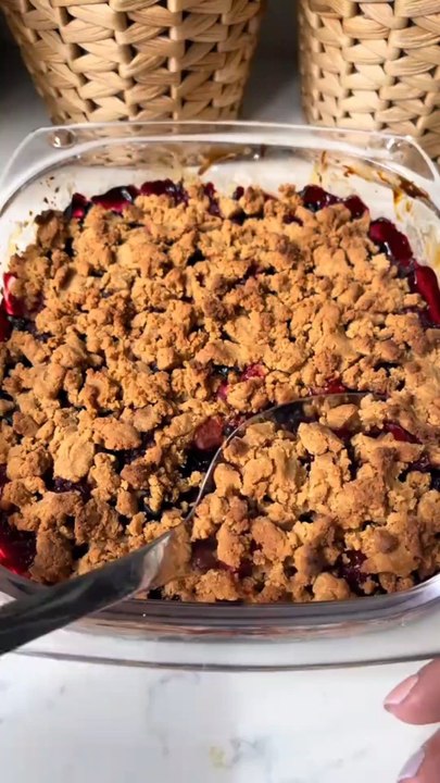 Orman meyveli crumble❤️