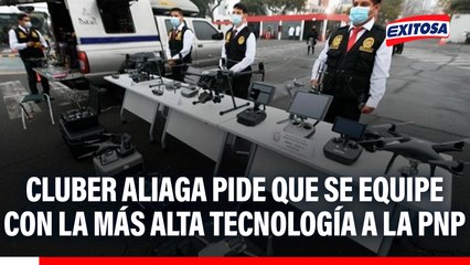 Cluber Aliaga pide que se equipe con la más alta tecnología a la PNP: "Para el control de disturbios"