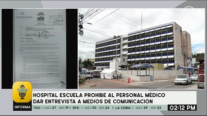 Hospital Escuela Prohíbe al personal médico dar entrevista a medios de comunicación