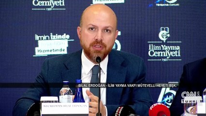 Bilal Erdoğan: 75 yıllık ilim yayma geleneği hem ülkemizin tarihi ile çok ilişkili