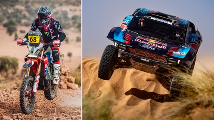 Festival español en la cuarta etapa del Rally de Marruecos