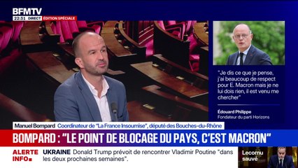 Pour Manuel Bompard, l'affrontement entre le RN et LFI est "inéluctable" en cas d'élection présidentielle anticipée