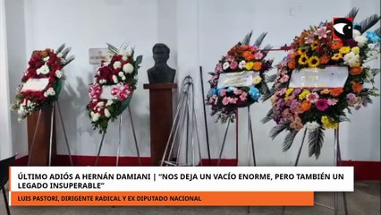 Último Adiós a Hernán Damiani Nos deja un vacío enorme pero también un legado insuperable