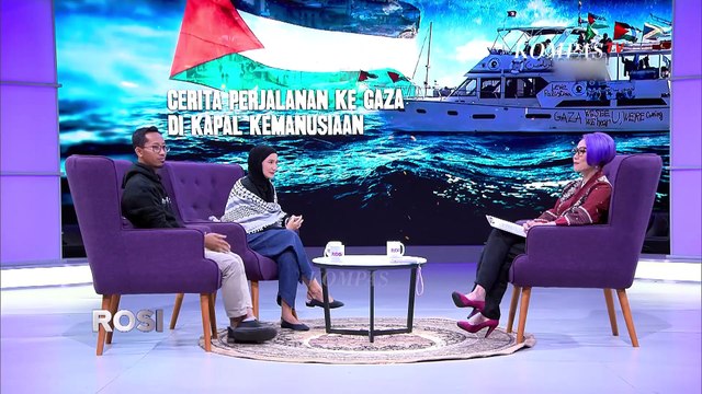 Perjalanan Wanda Hamidah ke Gaza: Kapal Kaiser Miring hingga Menabrak Karang | ROSI