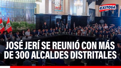 Alcalde destaca reunión con Jerí y narra restricciones de Boluarte: "Teníamos que dejar celulares"