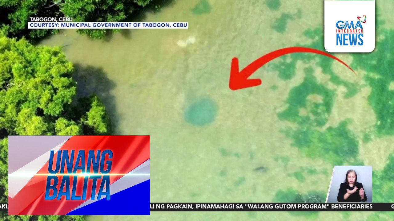 4 na sinkhole sa ilalim ng dagat, namataan malapit sa dalampasigan ng Brgy. Maslog | Unang Balita