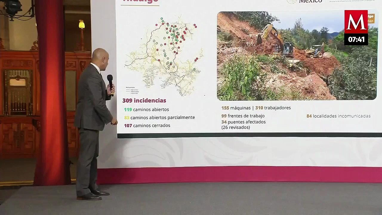 Se emplean más de mil máquinas para liberar cam...