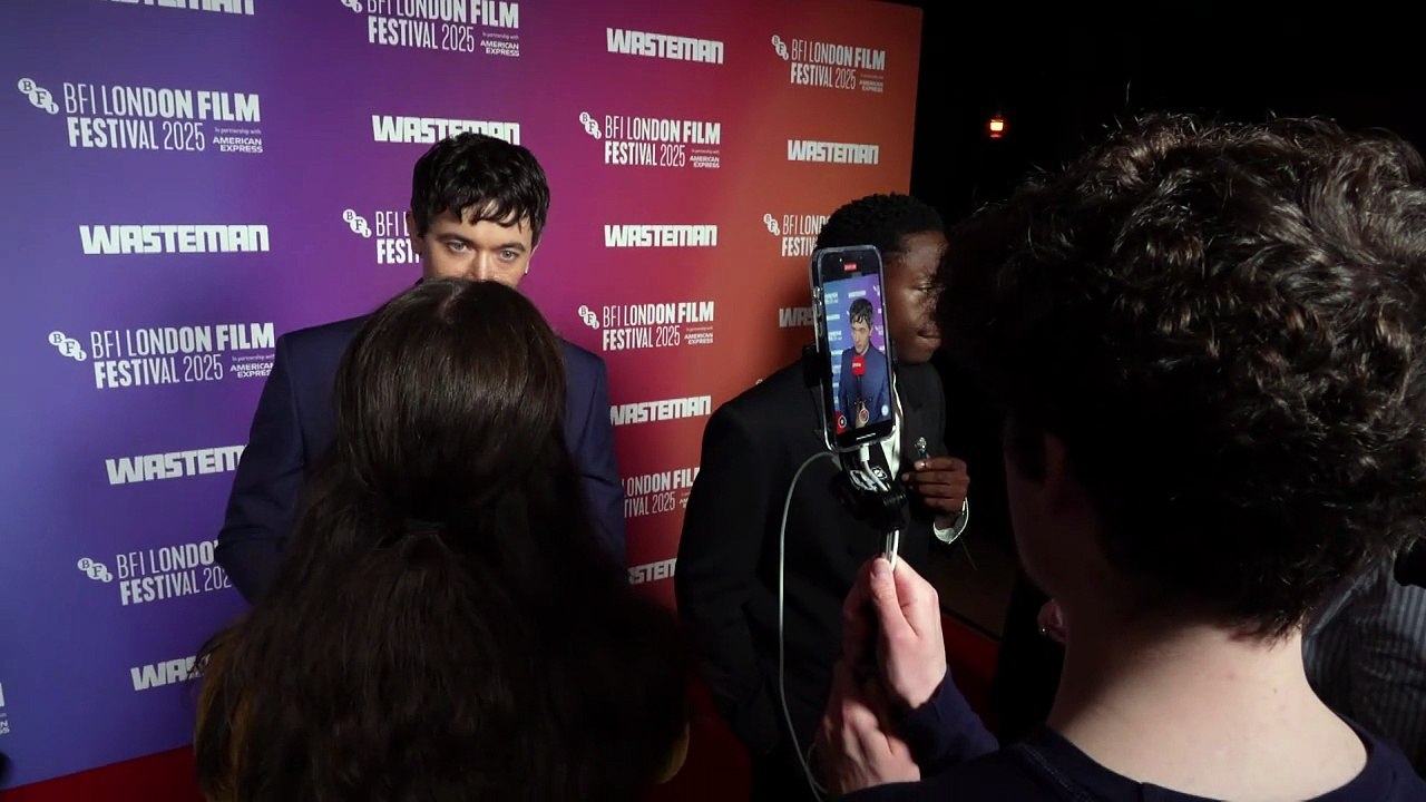 Tom Blyth, David Jonsson & Alex Hassel premiere Wasteman