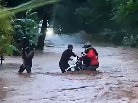 Fuertes lluvias inundan Guanacaste