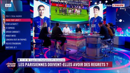 Les Parisiennes doivent-elles avoir des regrets face au Real ? - L'Équipe du Soir - extrait