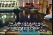 Wheel of Fortune closing credits, 3/13/96