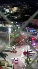 Integrantes da TUI fazem "arruaça" na rua a caminho do Barradão