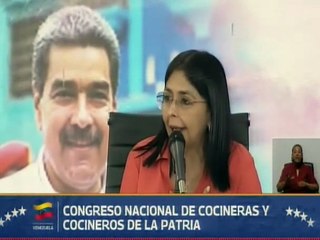 Vicepresidenta Rodríguez: Gracias a la unión Venezuela ha crecido a pesar del bloqueo criminal